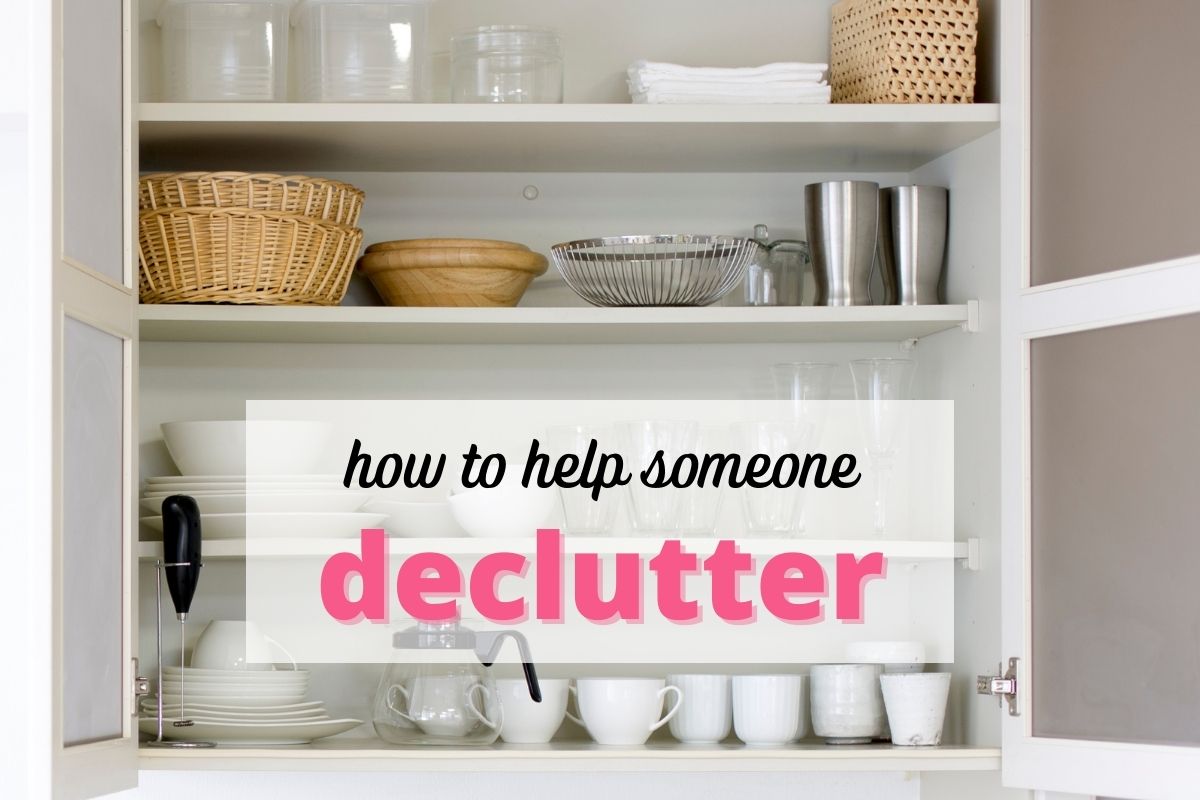 how to help someone declutter cover